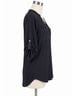 Calvin Klein Black Blue Blouse Size XL - photo 3