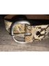 Western Snake Print Multi Color Belt One size - photo 4