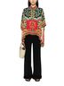 Alice + Olivia Floral Multi Color Blouse Size M - photo 1