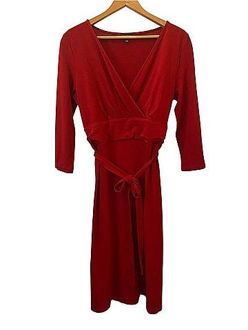 Talbots Wrap-Style Casual Dress (view 1)