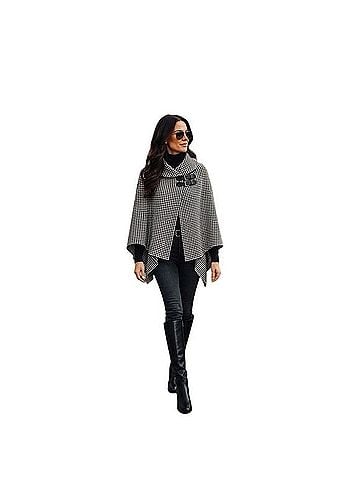 Ralph Lauren Wool blend Poncho Cape Wool Coat (view 1)