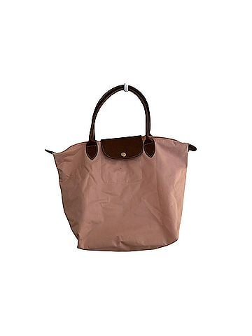 Longchamp Le Pliage Leather Tote (view 2)