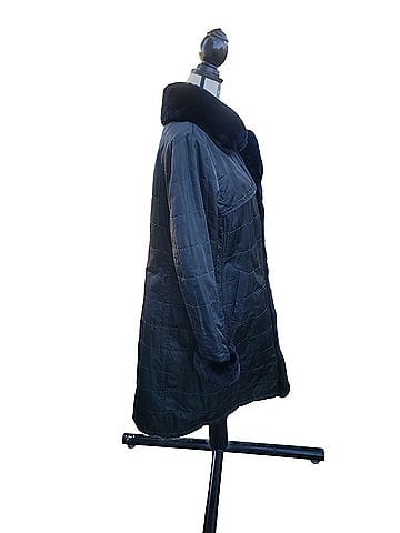 Anna rabbit fur Coat (view 2)