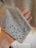 Lauren Hansen 100% Cashmere Gray Wool Pullover Sweater Size S - photo 4