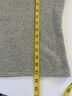 Lauren Hansen 100% Cashmere Gray Wool Pullover Sweater Size S - photo 7