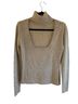 Lauren Hansen 100% Cashmere Gray Wool Pullover Sweater Size S - photo 2