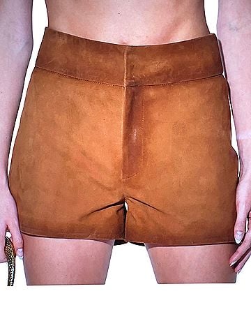 Walter by Walter Baker Walter Baker Leather Shorts (view 2)
