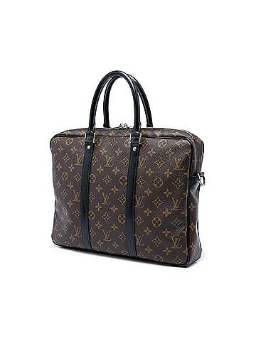 Louis Vuitton Monogram Macassar Porte Documents Jour (view 2)