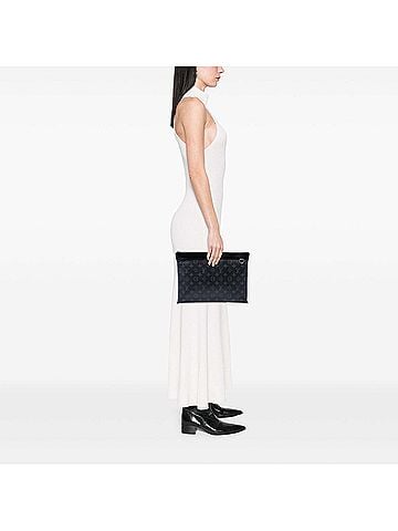 Louis Vuitton Monogram Eclipse Discovery Pochette GM (view 2)