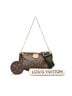 Louis Vuitton 100% Coated Canvas Brown Monogram Multi Pochette Accessoires One size - photo 7