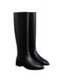 Stuart Weitzman 100% Leather Black Boots Size 8 1/2 - photo 1