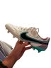 Nike White Gray Pink Blue Sneakers Size 7 - photo 1