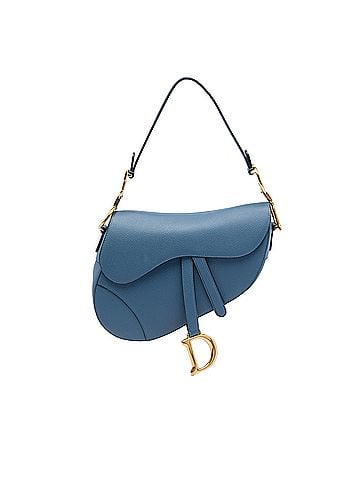 Dior Grained Calfskin Saddle Bag (view 1)