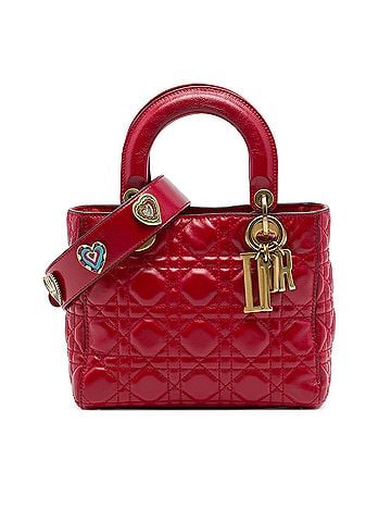 Dior Small Crinkled Patent Cannage My ABCDior Lady Dior (view 1)