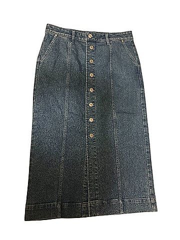 Ann Taylor Factory Denim Skirt (view 1)