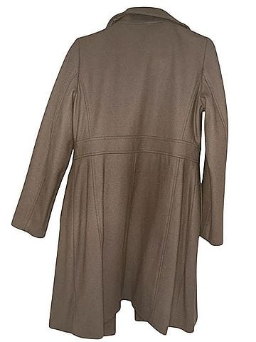 Old Navy Taupe peacoat Trenchcoat (view 2)