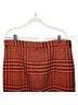 Zara Plaid Orange Black Skort Size XXL - photo 7