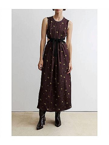Rachel Comey Noah Dress in Bordeaux (view 2)
