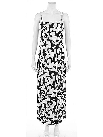 Grade & Gather Women's Connie Midi Dress in Navy/White (view 1)