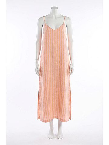Trovata Reva Maxi Dress in Creamsicle Stripe (view 1)