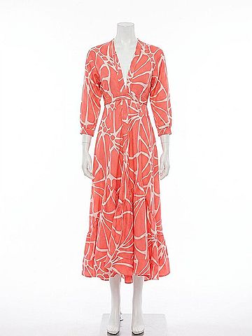 Alexis Bimini Dress in Coral (view 1)