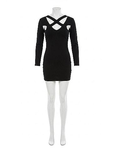 Keepsake Follow Me Dress in Black (view 1)