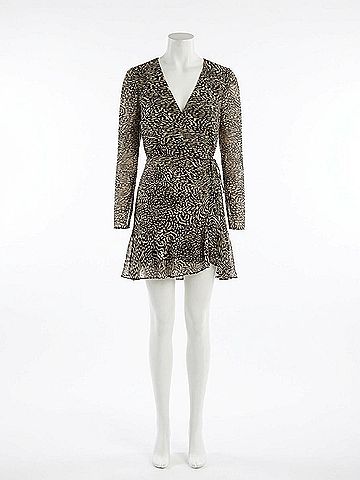 BB Dakota Nyla Dress in Black Print (view 1)