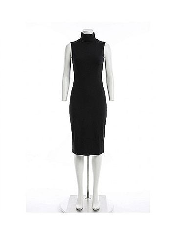 Ripley Rader Tank Midi Turtleneck Dress in Black (view 1)