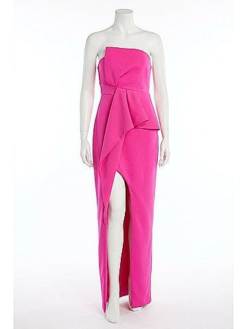 Black Halo Jonas Strapless Gown in Pink (view 1)