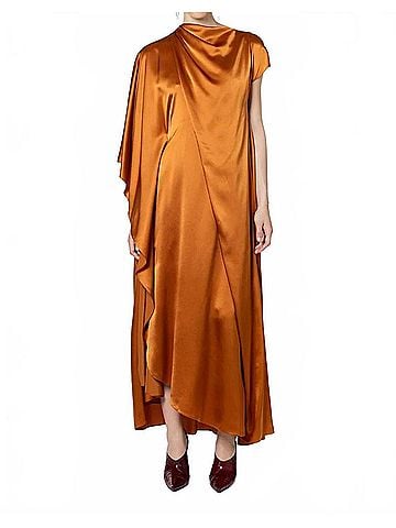 Roksanda Hiba Maxi Dress in Rich Chestnut (view 2)
