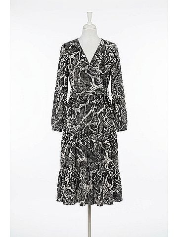 Jude Connally Maggie Midi Dress in Python (view 1)
