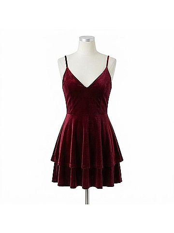 B. Darlin Mimi Mini Dress in Red (view 1)