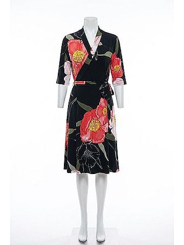 Eva Varro Dolman Wrap Dress in Aurelia (view 1)