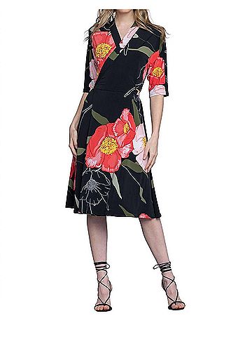 Eva Varro Dolman Wrap Dress in Aurelia (view 2)