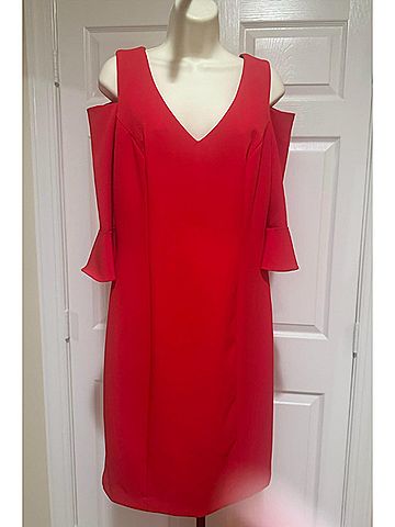Alberto Makali Women's Mini Dress in Red (view 2)