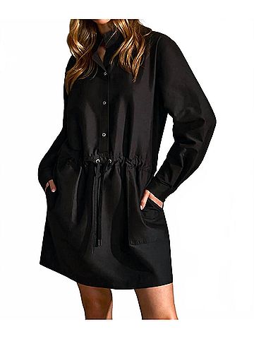 Shan Maxime Dress in Caviar (view 2)