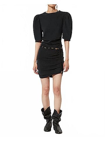 Isabel Marant Mylda Dress in Black (view 2)