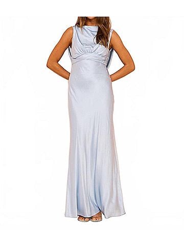 Hansen & Gretel Clara Maxi Dress in Glacier (view 2)