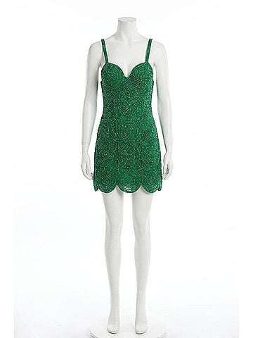 Simon Miller Beep Beep Dress in Green (view 1)