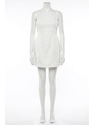 Corey Lynn Calter Calter Arden Mini Dress in White (view 1)