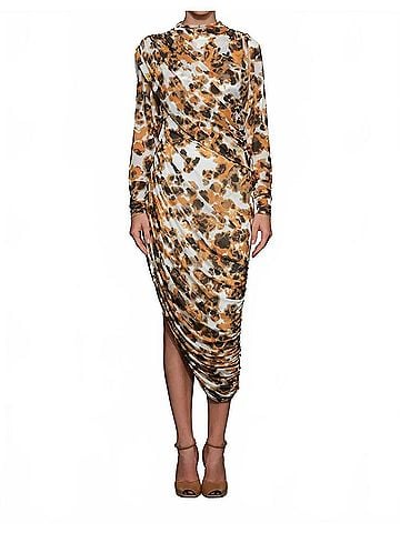 Et Ochs Lucien Floral Midi Dress in Multicolor (view 2)