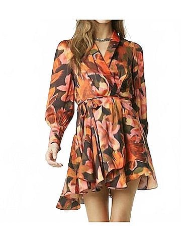 Tart Collections Glaenna Mini Dress in Bromeliad Ikat V2 (view 2)