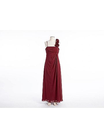 Bari Jay Women's Floor-Length Formal Gown in Red (view 1)