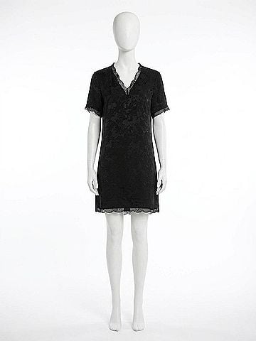Zadig & Voltaire Rerzo Jac Horses Dress in Black (view 1)