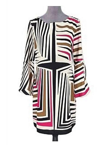Julie Brown Women's Marilyn Dress in Pink Cobblestone (view 2)