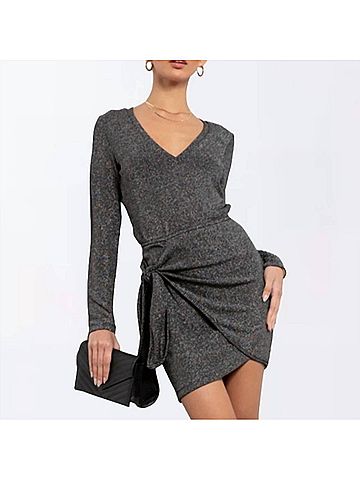 Tart Collections Jamilyn Mini Dress in Black (view 2)