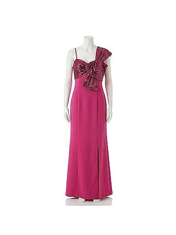 Morgan & Co. Elegant Evening Dress in Pink (view 1)