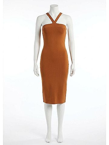 Equipment Appoline Dress in Almond (view 1)