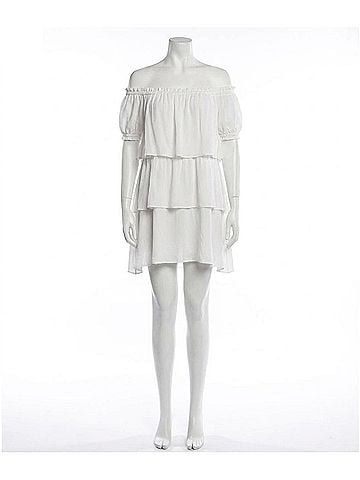 Stone Cold Fox Liberty Dress in White (view 1)