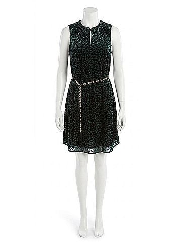 Hale Bob Green Val Dress in Forest Green (view 1)